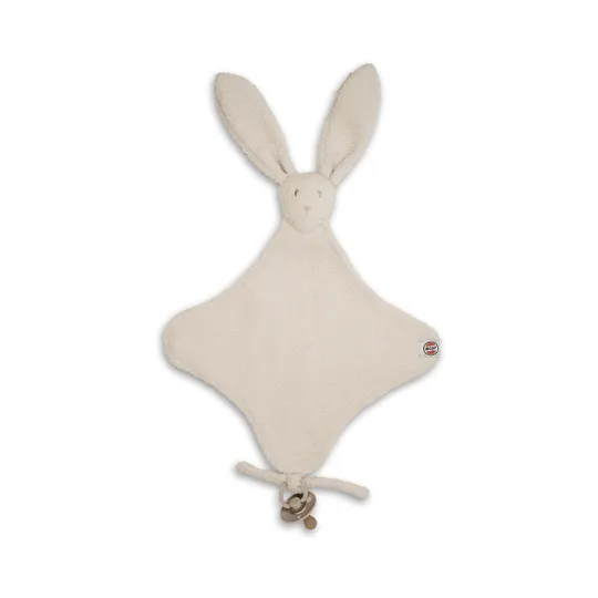 Lodger Schnullertuch - Bunny Teddy Fleece - Birch