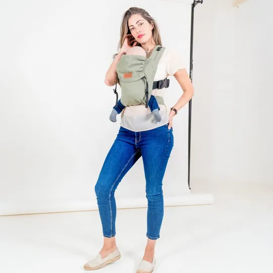ByKay Click Carrier Classic Linen Hunter Green 