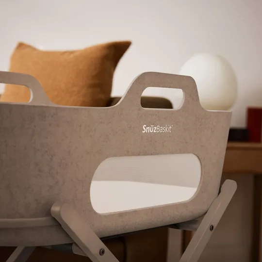 Snuz SnüzBaskit Moses Basket + Stand Set - Mocha