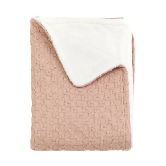 Bamboom Honey Babydecke Nude Pink