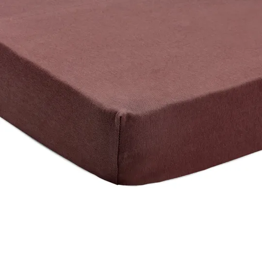 Jollein Jersey Spannbettlaken Chestnut 40 x 80 / 90 cm