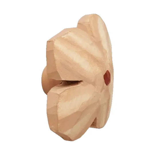 Ferm Living Wandhaken - Poesie Hand-carved Hook - Rose