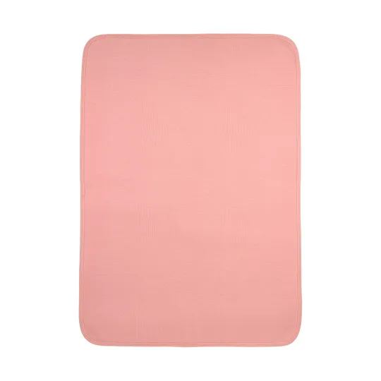 Meyco Strickdecke – Pure – 100 x 150 cm – Jacquard – Rose