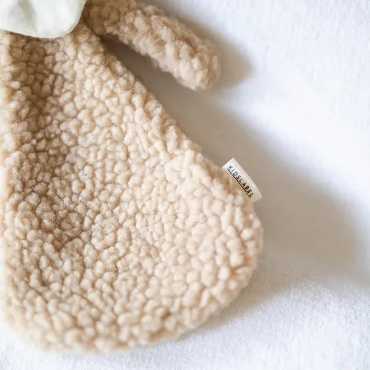 Kidslabel Schnullertuch Teddybär - Beige