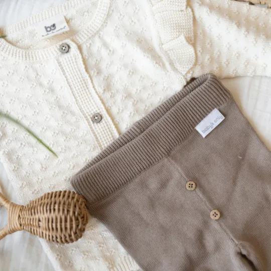 Baby's Only Miracle Ruffle Weste - Gr. 74 - Warm Linen