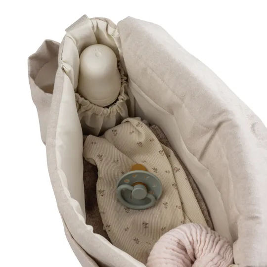 Sebra On-The-Go Mini Wickeltasche - Morning Beige Melange