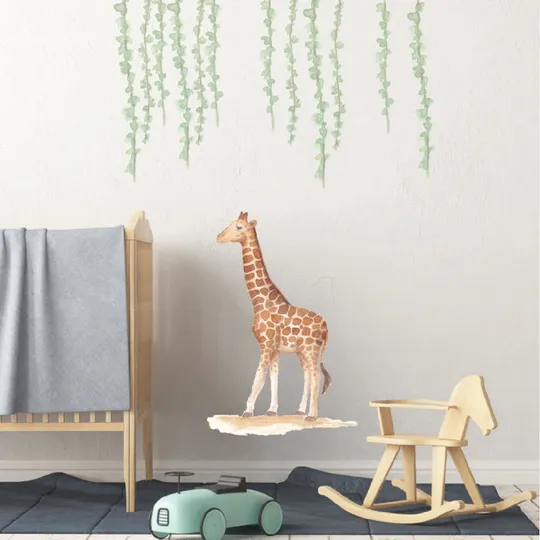 Safari collectie - Complete muursticker set
