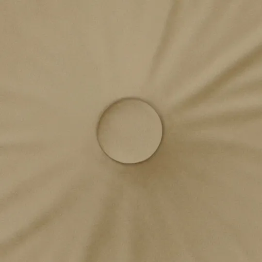 Overseas Enzo Round Kissen - Beige