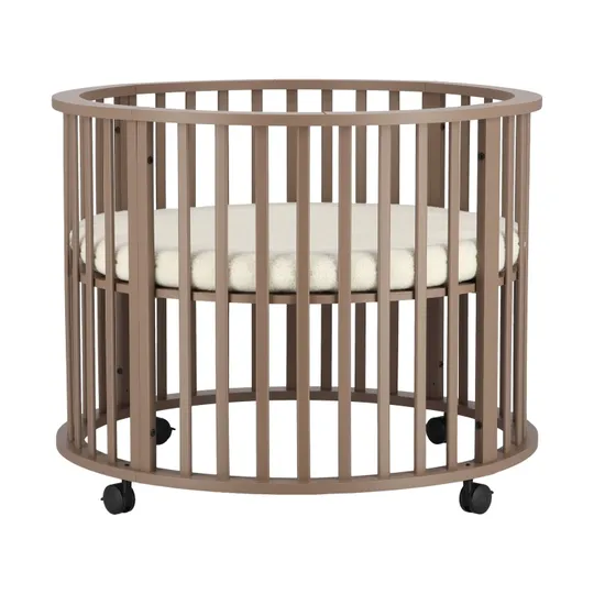 Europe Baby Circa Runder Laufstall - Chestnut