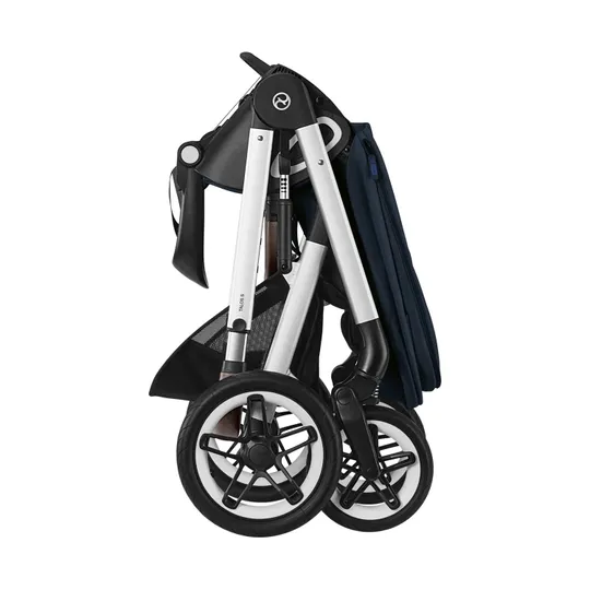 Cybex Talos S Lux Kinderwagen Silver - Navy Blue