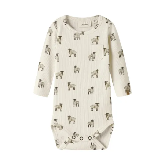 Lil' Atelier Turtledove Babybody - Beige