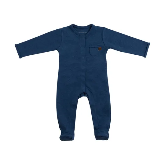 Baby's Only Melange Strampelanzug mit Füßchen Jeans Gr. 50-56