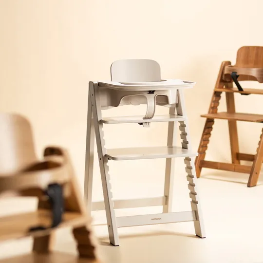 Kidsmill Up! Hochstuhl Buchenholz Inkl. Kunststoff Babyset