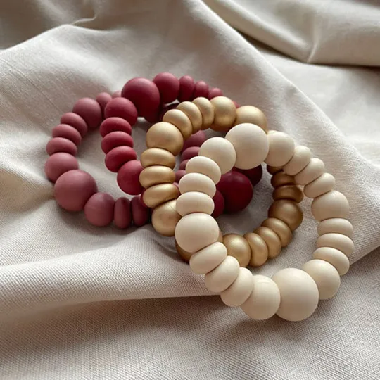 Chewies & More Blushing Beißring Infinity - Gold