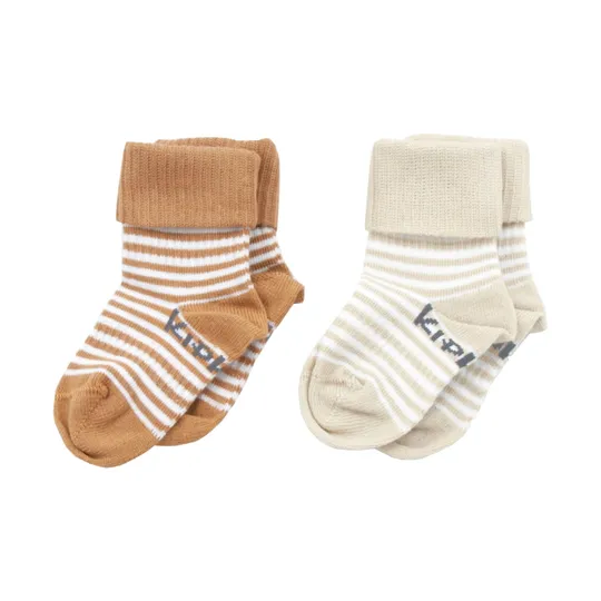 KipKep Bleib Socken Kamel / Sand 6-12 Monate