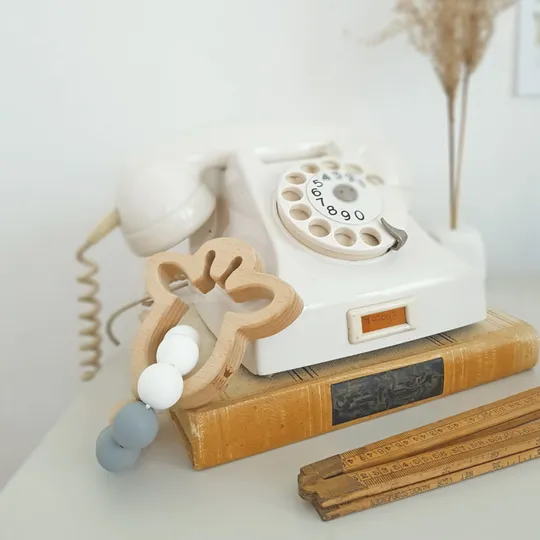 BamBam Wooden Giraffe Beißring 