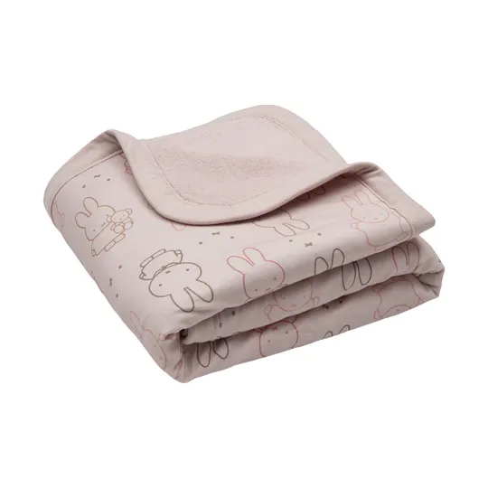 Jollein Miffy Moments Babydecke - 75 x 100 cm - Silk Rose