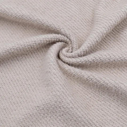 Bamboom Brushed Babydecke - 80x80 cm - Melange Sand