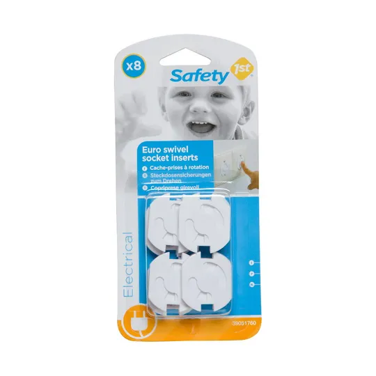 Safety 1st Steckdosenschutz zum Drehen 8 Stück