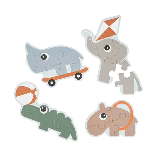 Done By Deer Puzzle - Set - Playground - Colour Mix