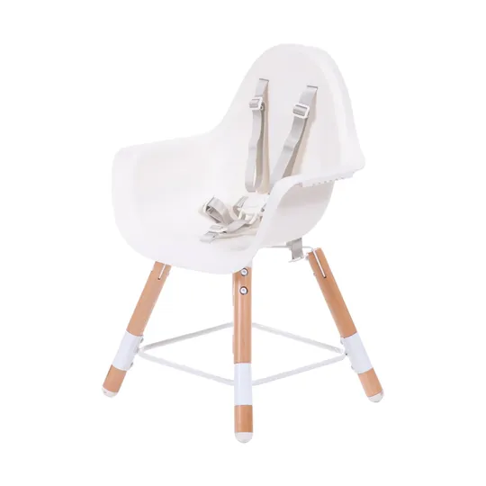 Childhome Evolu 2-in-1-Kinderstuhl Natur/ Weiß