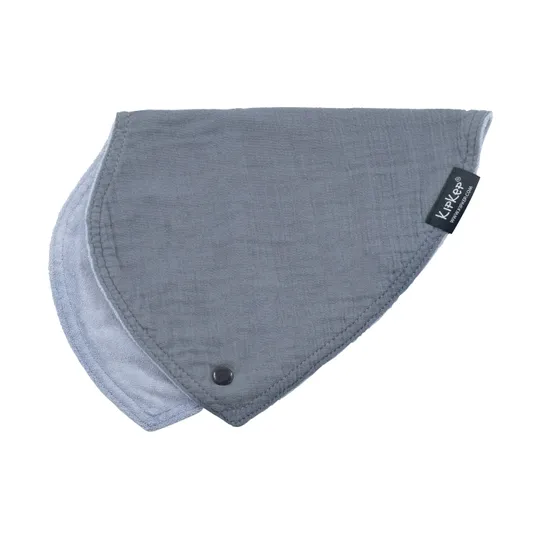 KipKep Kisses4You 3-in-1 Lätzchen XL – Grey