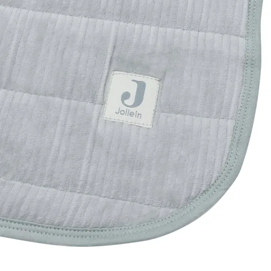 Jollein Babydecke 75 x 100 cm - Samt Ripp - Sea Green