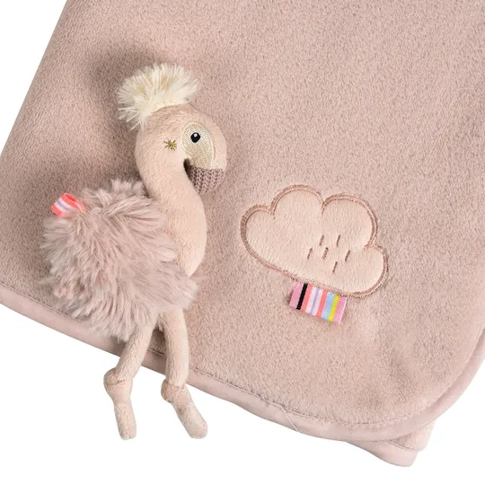 Fehn Kuscheldecke Flamingo 75 x 100 cm
