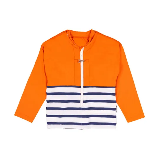 Floatee Anti-Ertrinken T-Shirt Langarm - 3 Jahre - Orange