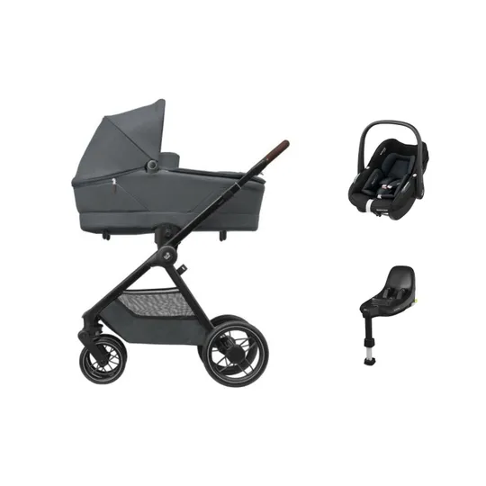 Maxi-Cosi Kinderwagen 4-in-1 - Oxford+ | Pebble S | FamilyFix S