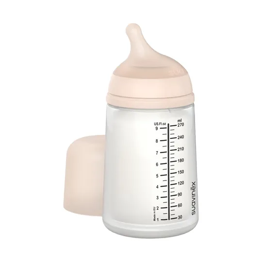 Suavinex Babyflasche - Zero Zero - Medium Flow 270ml - Fair