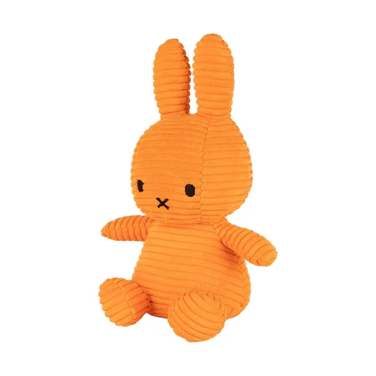 Bon Ton Toys Kuscheltier - Miffy ECO Corduroy - 23 cm - Orange
