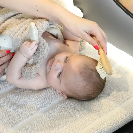 Bo Jungle Baby Care Bürstenset– Natur
