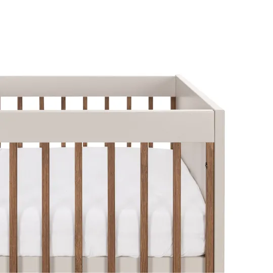 Europe Baby Japandi Babyzimmer | Bett 70 x 140 cm + Kommode