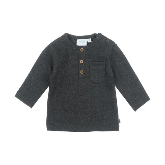 Feetje T-Shirt, Anthrazite meliert, Gr. 68