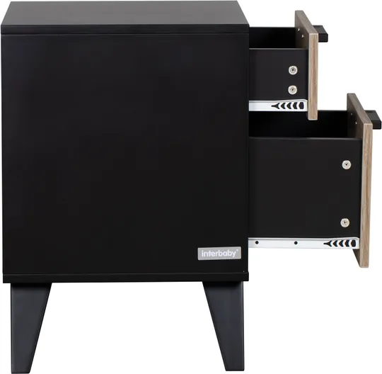 Interbaby Nachttisch - Lancaster - 40 x 40 x 57 cm