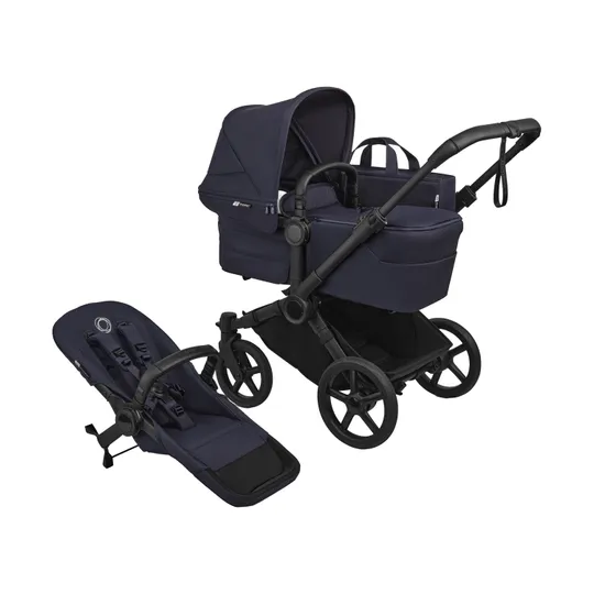Bugaboo Kinderwagen - Donkey 6 Renew Mono Complete - Black/Deep Indigo