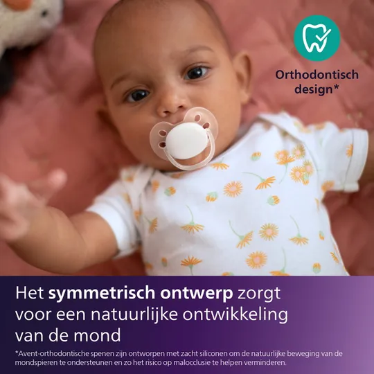 Philips Avent Ultra Soft Schnuller - 2 Stück - Plant-based