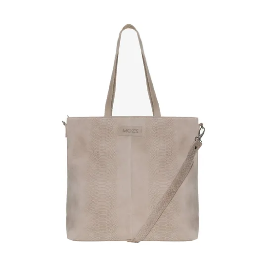 Mozz Bags Momsbag Snake Wickeltasche Sand