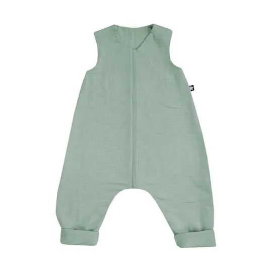 Julius Zöllner Muslin Jumper Schlafoverall - Grün - Größe 92