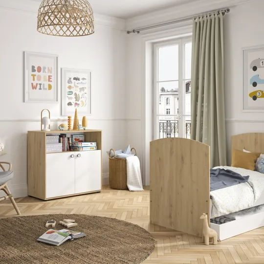 Galipette Arthur Umbausatz Babybett - Weiß