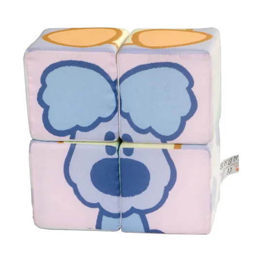 Rubotoys Woezel und Pip Blockpuzzle Stoff