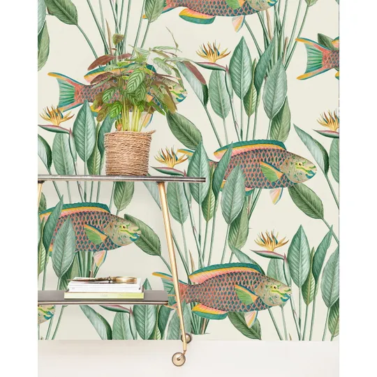 Creative Lab Amsterdam Parrot Fish Tapete 200 x 280 cm