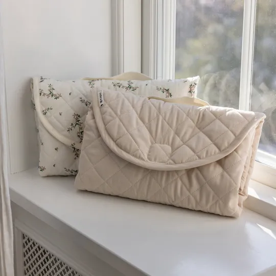 Sebra Wickelunterlage  - Morning Beige