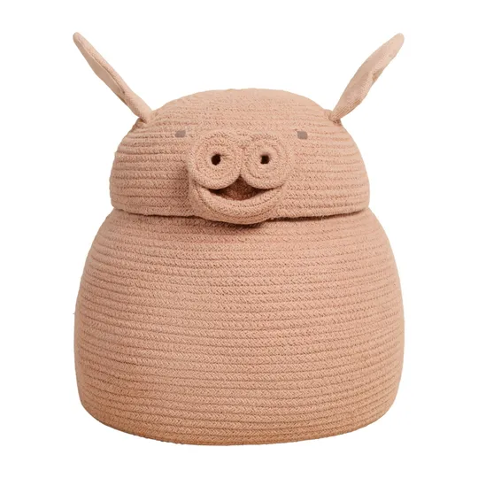 Lorena Canals Peggy The Pig Aufbewahrungskorb