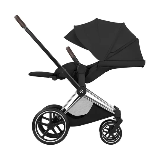 Cybex Priam 5 Style Kinderwagen 2-in-1 - Chrome Brown Frame