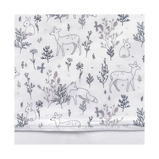 Bink Bedding Bas Babylaken - 75 x 100 cm - Waldtierdruck