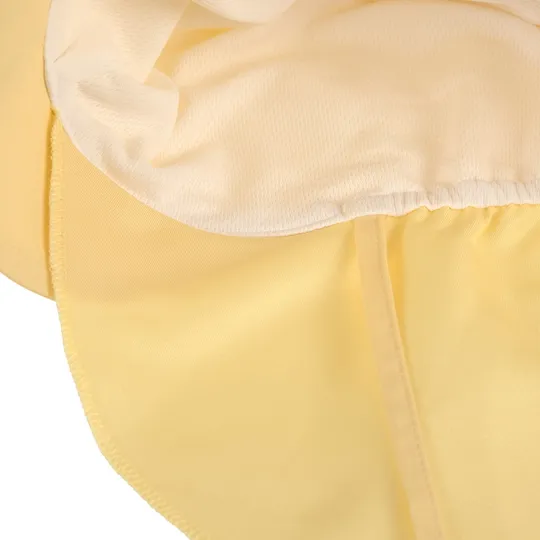 Lässig Sonnenhut mit Nackenschutz – 3–6 Monate - Pale Yellow