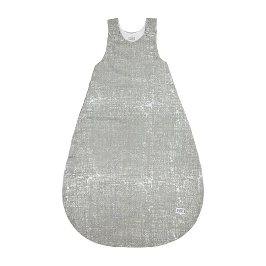 Meyco Baby-Schlafsack 2-tlg Fine Line Grau 80/86