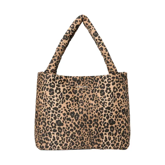 Studio Noos Mom Bag - Brown Soft Cotton Leopard